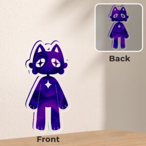 Space kitti Keychain